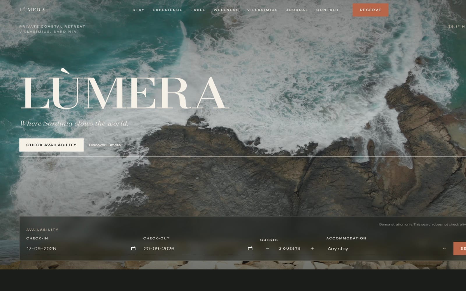 LÙMERA — Hotel boutique di lusso
